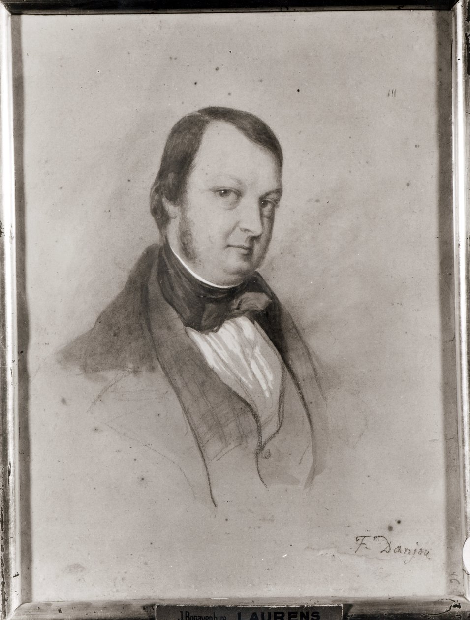Frederic Chopinin muotokuva (1810-49) tekijältä Jean Joseph Bonaventure Laurens