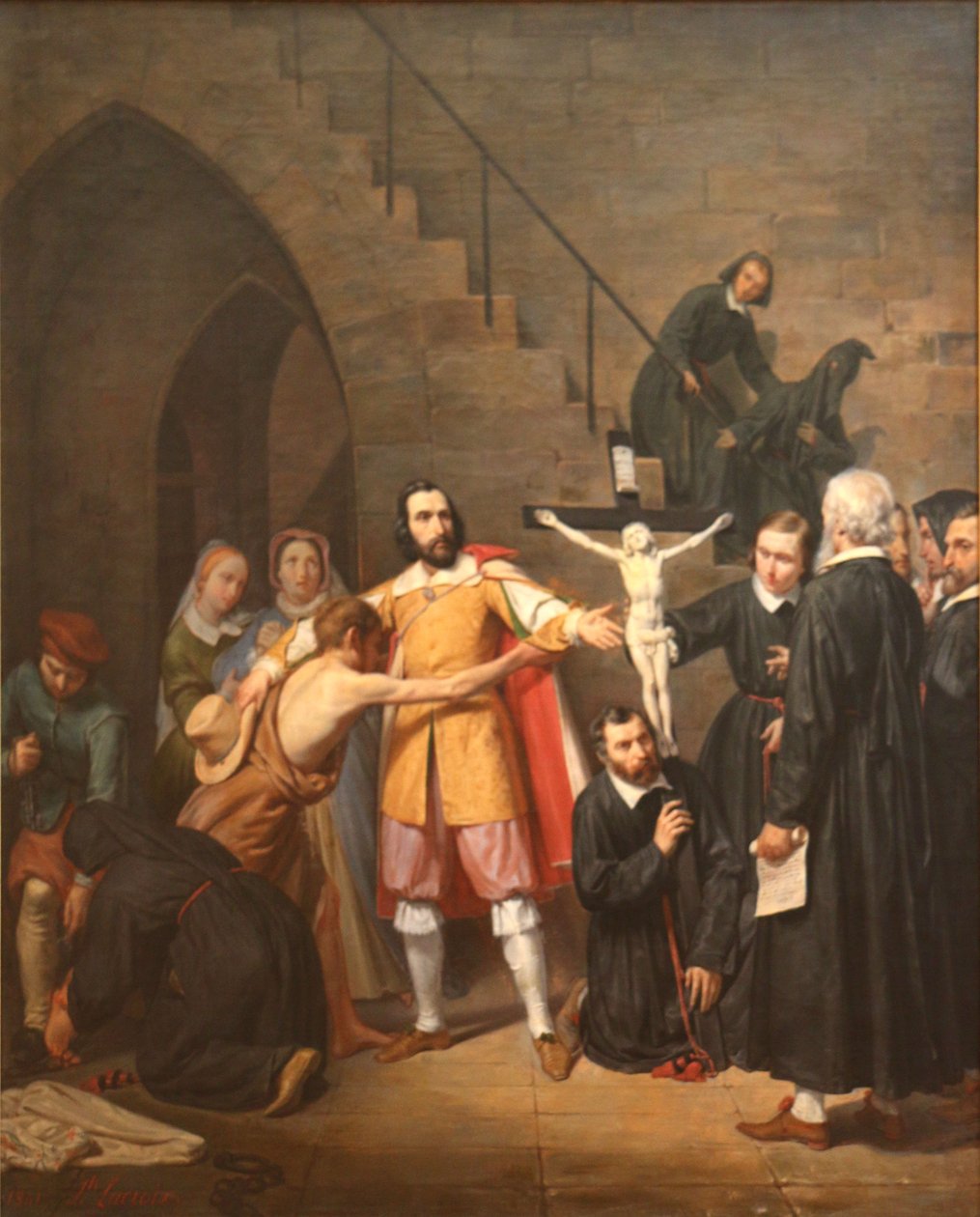 La légende du Christ des pénitents noirs tekijältä Jean Joseph Lacroix