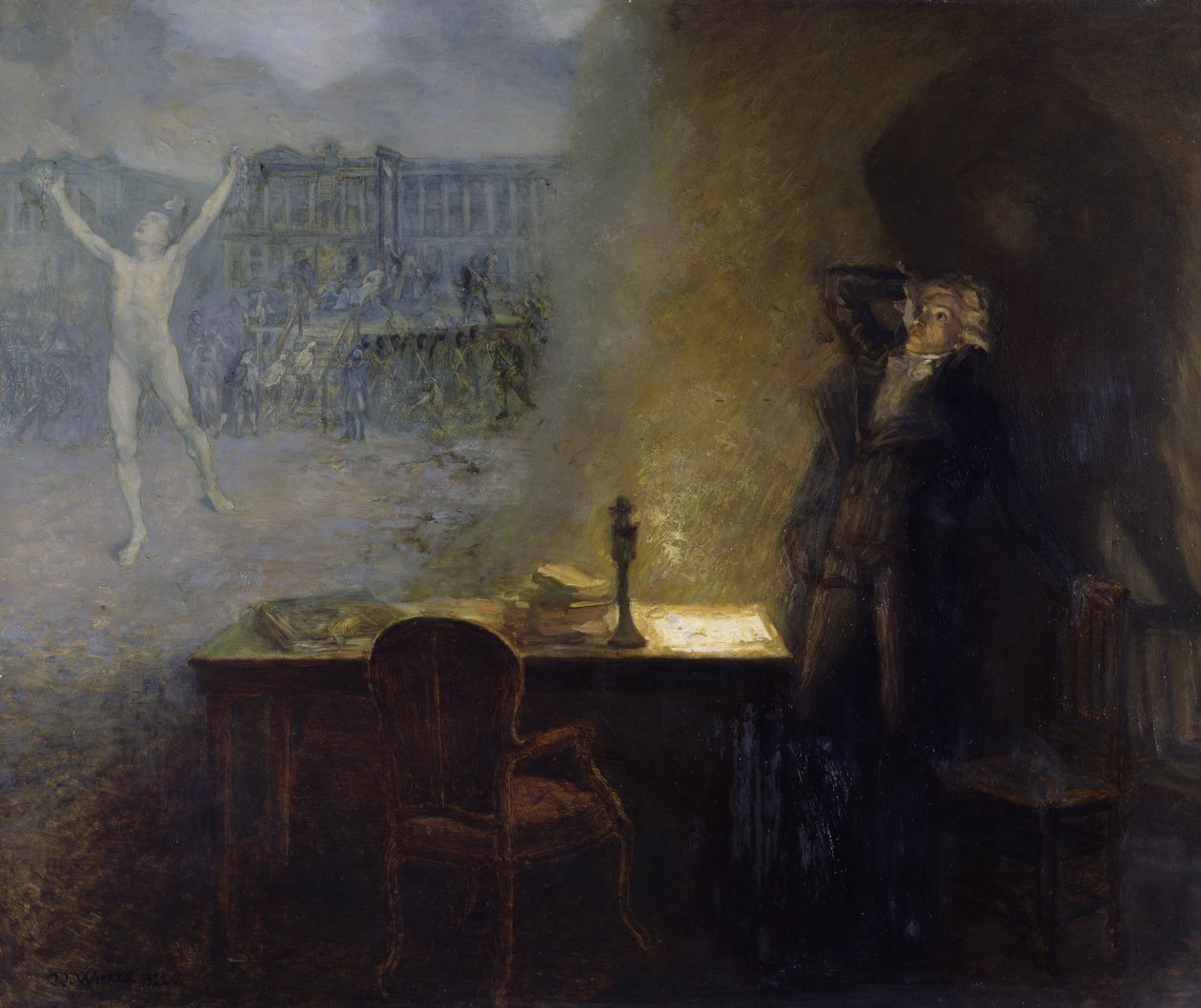 Robespierren visio tekijältä Jean Joseph Weerts