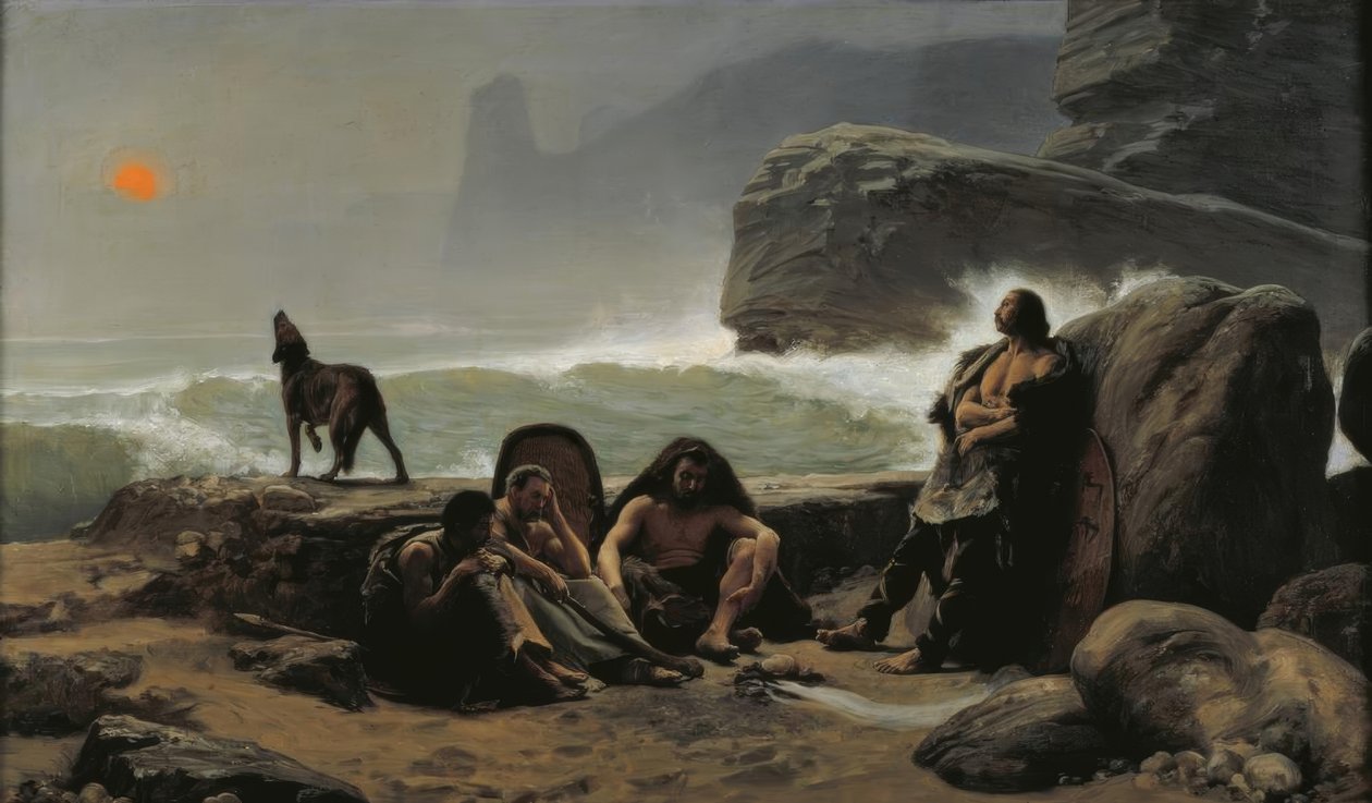 Les gardescôtes gaulois (Die gallischen Küstenwächter) tekijältä Jean Jules Antoine Lecomte du Nouy
