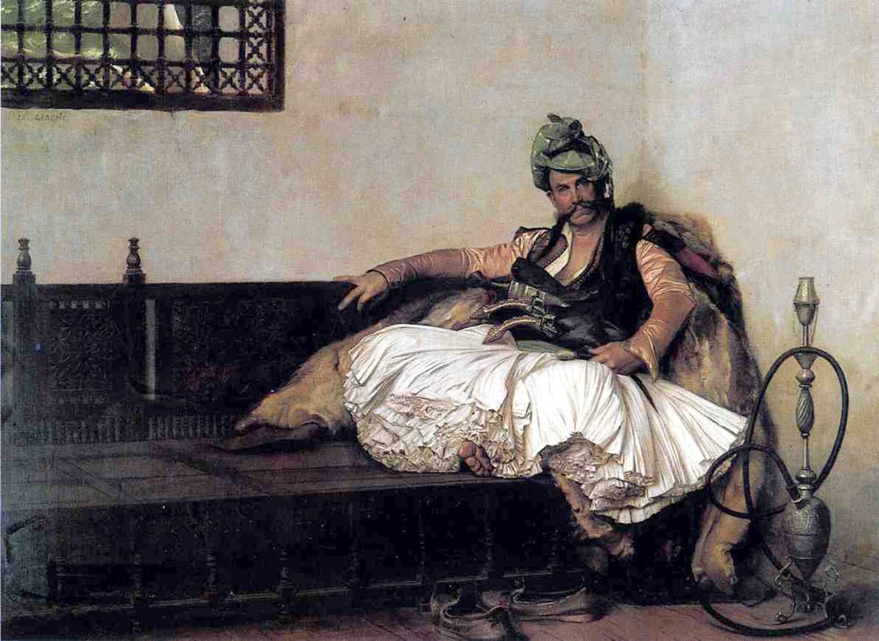 Bashi-Bouzouk Chief, c.1881 tekijältä Jean Leon Gerome