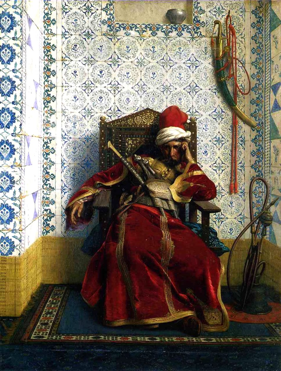 Markos Votsaris, 1874 tekijältä Jean Leon Gerome