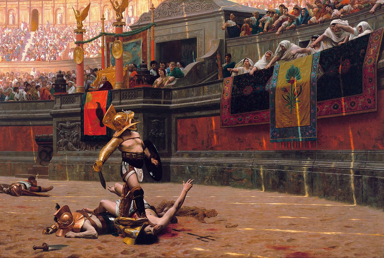 Pollice Verso tekijältä Jean Leon Gerome