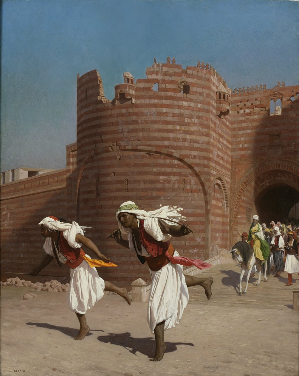 Pashan juoksijat tekijältä Jean Leon Gerome
