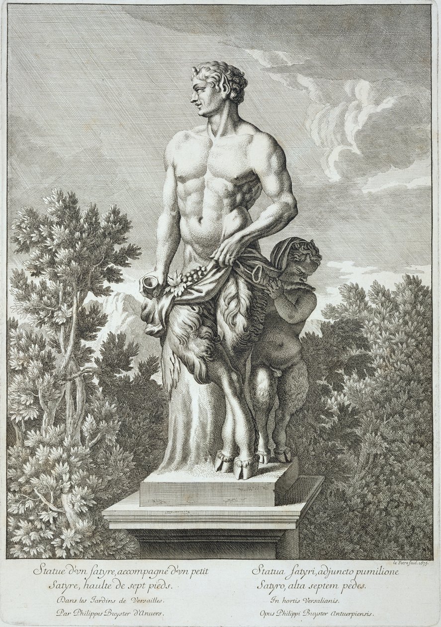 Satyrin patsas Versailles