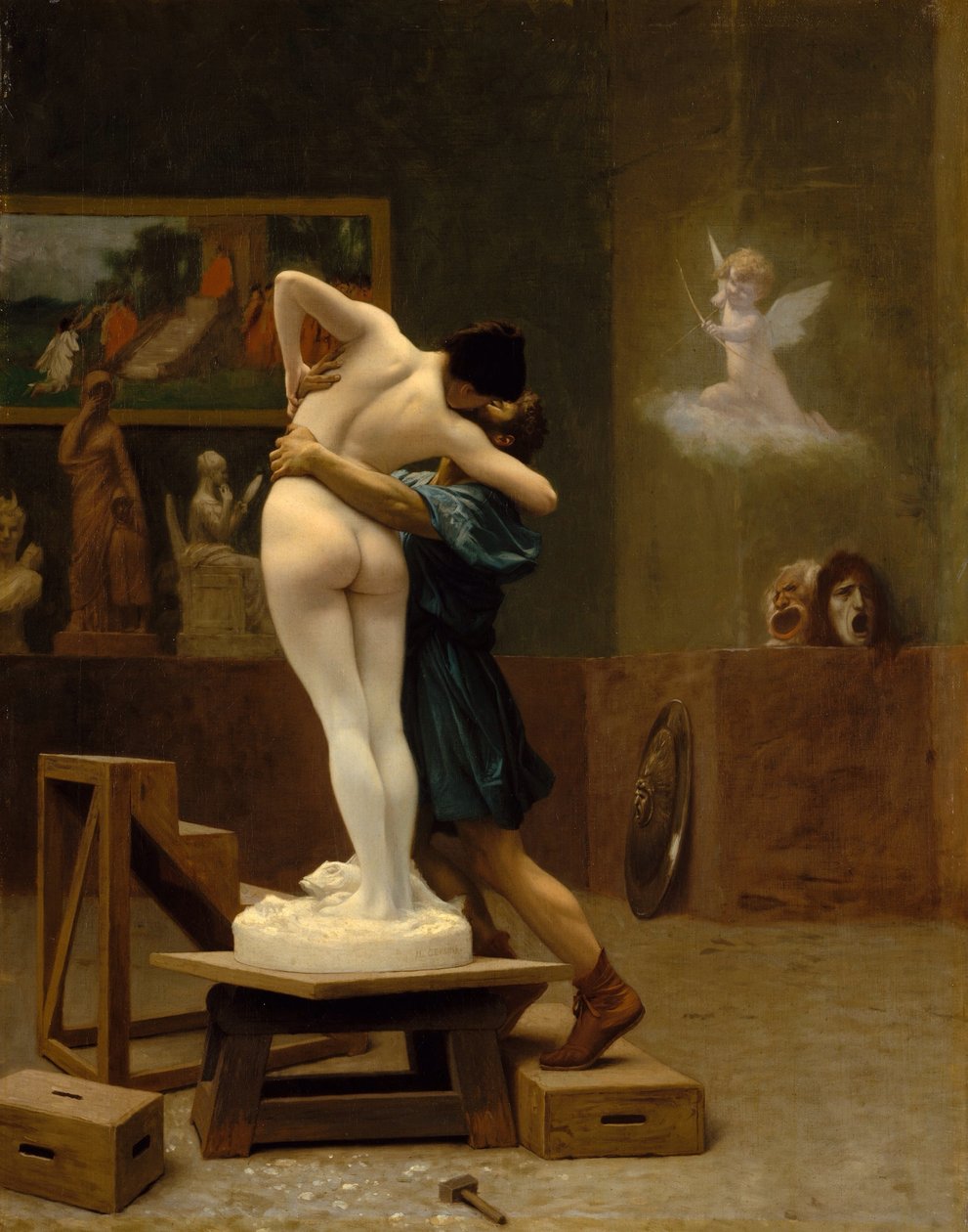 Pygmalion ja Galatea tekijältä Jean Leon Gerome