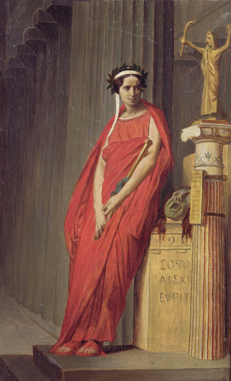Rachel (1821-58) tekijältä Jean Leon Gerome