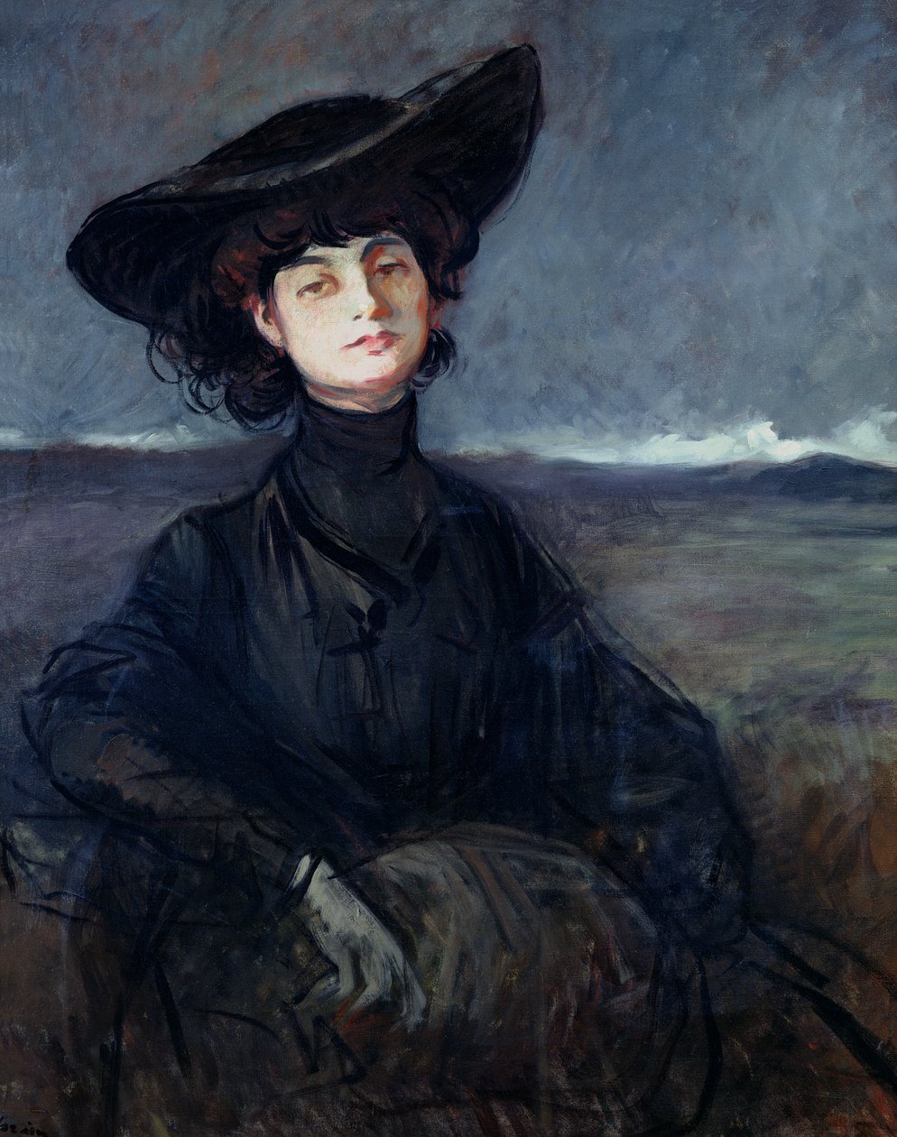 Anna de Noailles (1876-1933) tekijältä Jean Louis Forain