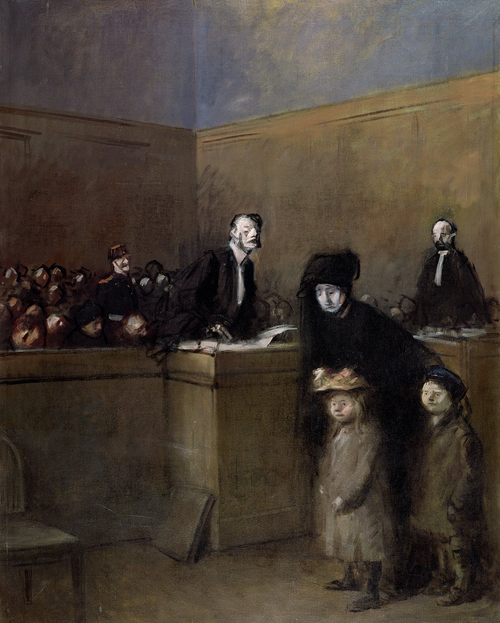 Heikot ja sorretut, n. 1910 tekijältä Jean Louis Forain