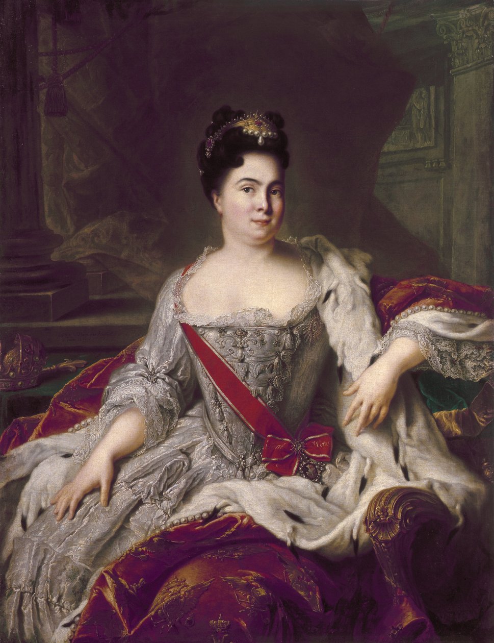 Kirjailija Екатерины I (1684–1727) tekijältä Jean Marc Nattier