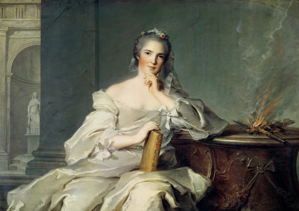 Anne-Henriette de France, tulen elementtinä, 1750-1 tekijältä Jean Marc Nattier