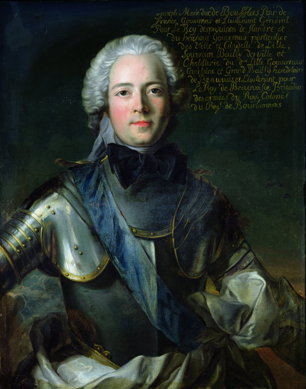 Joseph-Marie (1706-47) Duc de Boufflers tekijältä Jean Marc Nattier