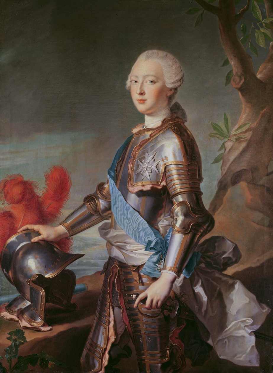 Louis-Joseph de Bourbonin muotokuva, 1794 tekijältä Jean Marc Nattier
