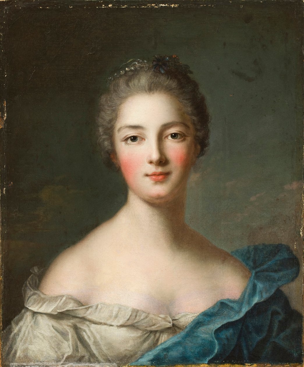 Naisen muotokuva, n. 1750 tekijältä Jean Marc Nattier