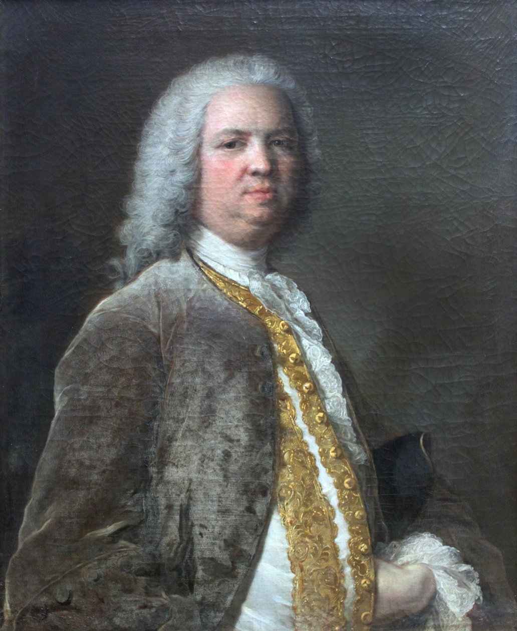 Muotokuva Frankfurtin pankkiirista Johann Georg Leersestä (1691-1762) tekijältä Jean Marc Nattier