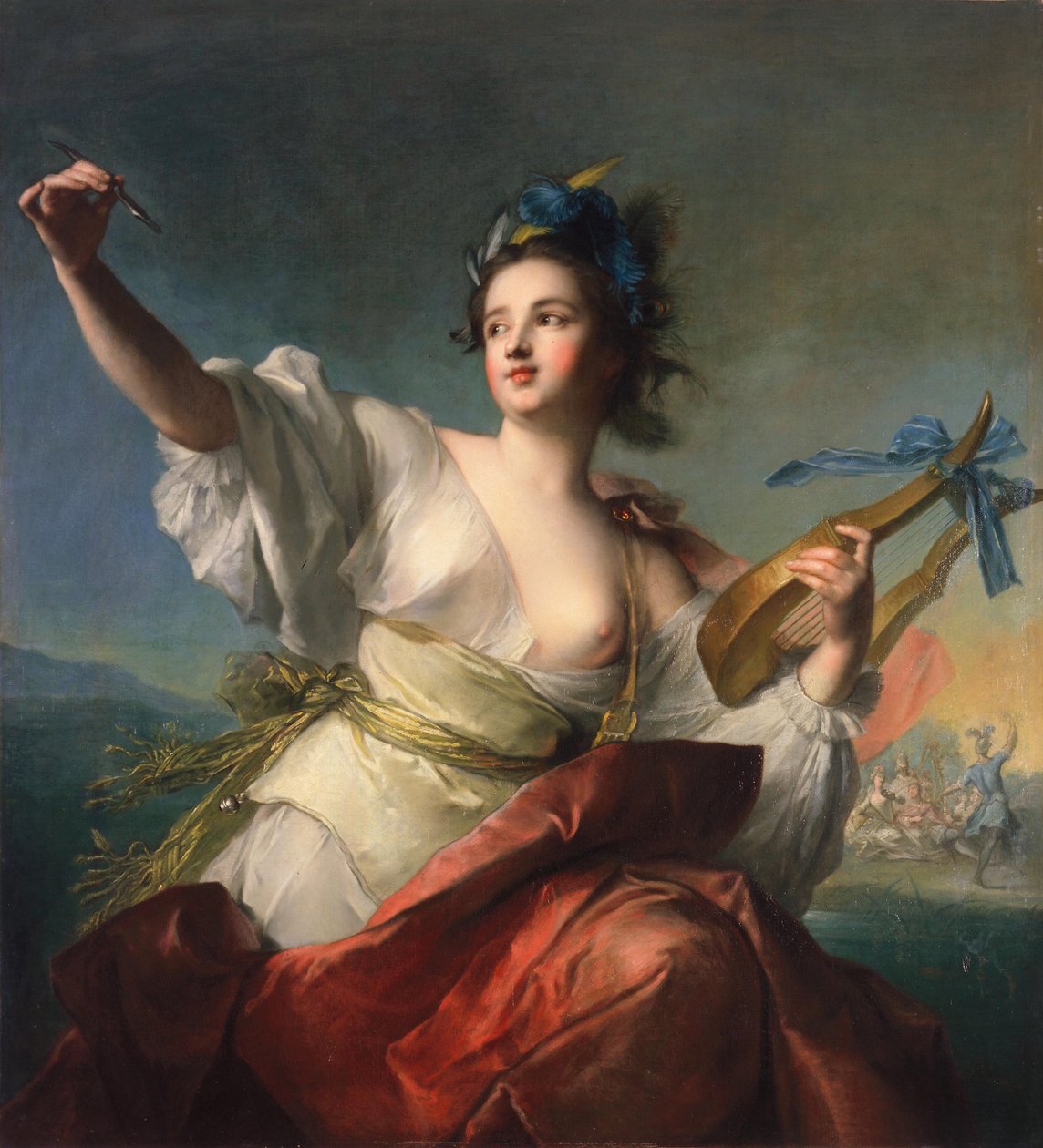 Terpsichore, tanssin museo tekijältä Jean Marc Nattier