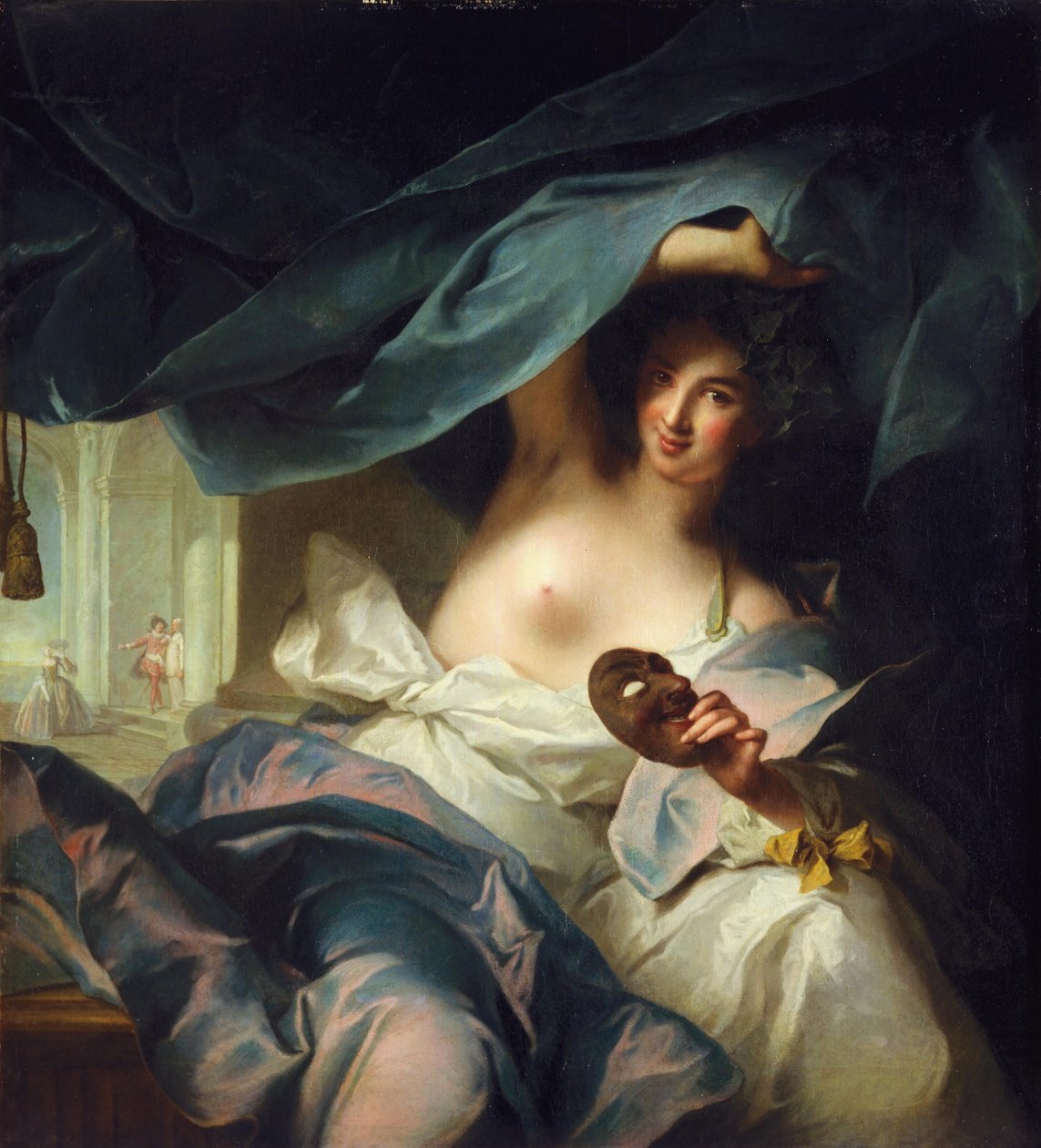 Thalia, komedian museo tekijältä Jean Marc Nattier