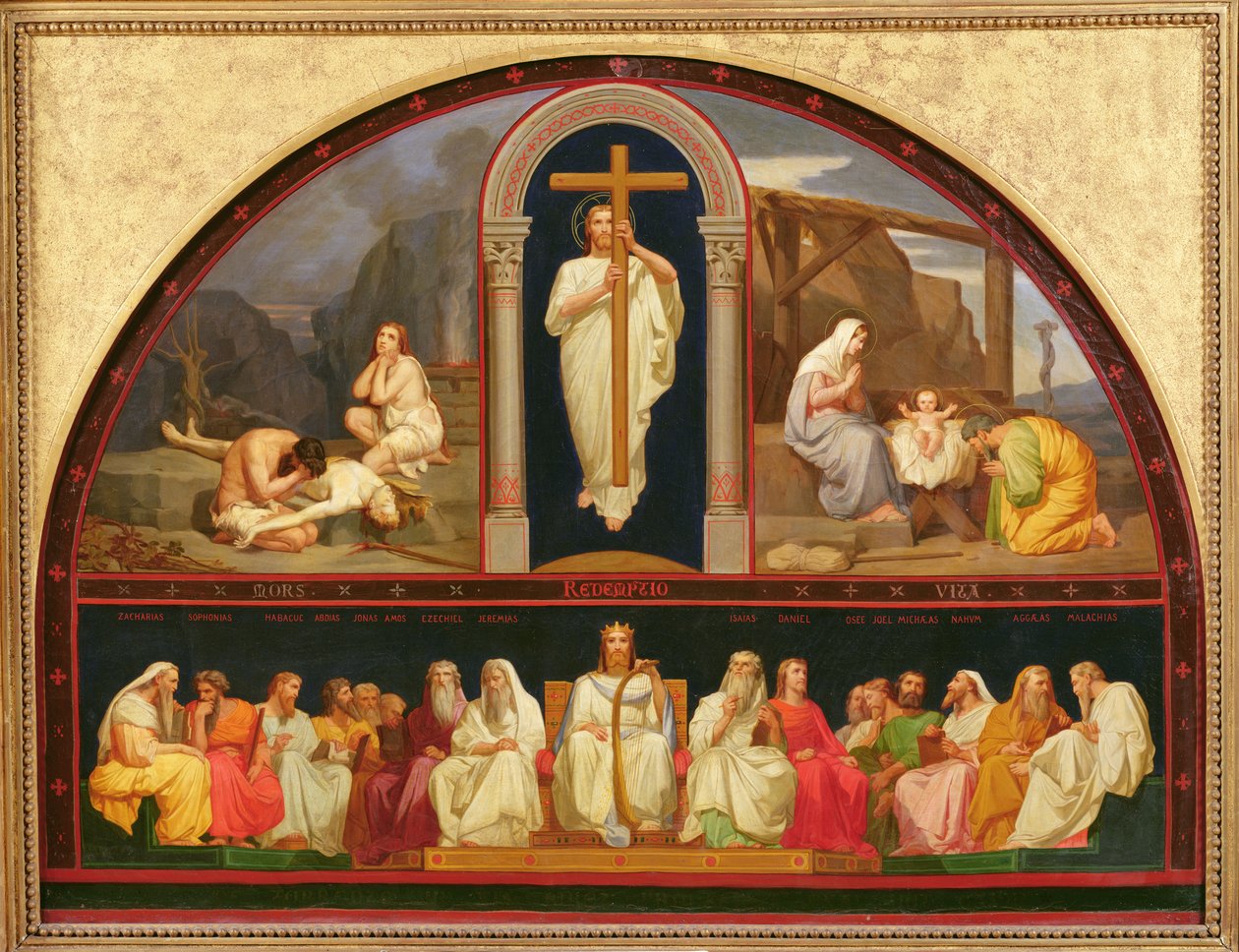 Luonnos elokuvalle "The Redemption" tekijältä Jean Marie Melchior Doze