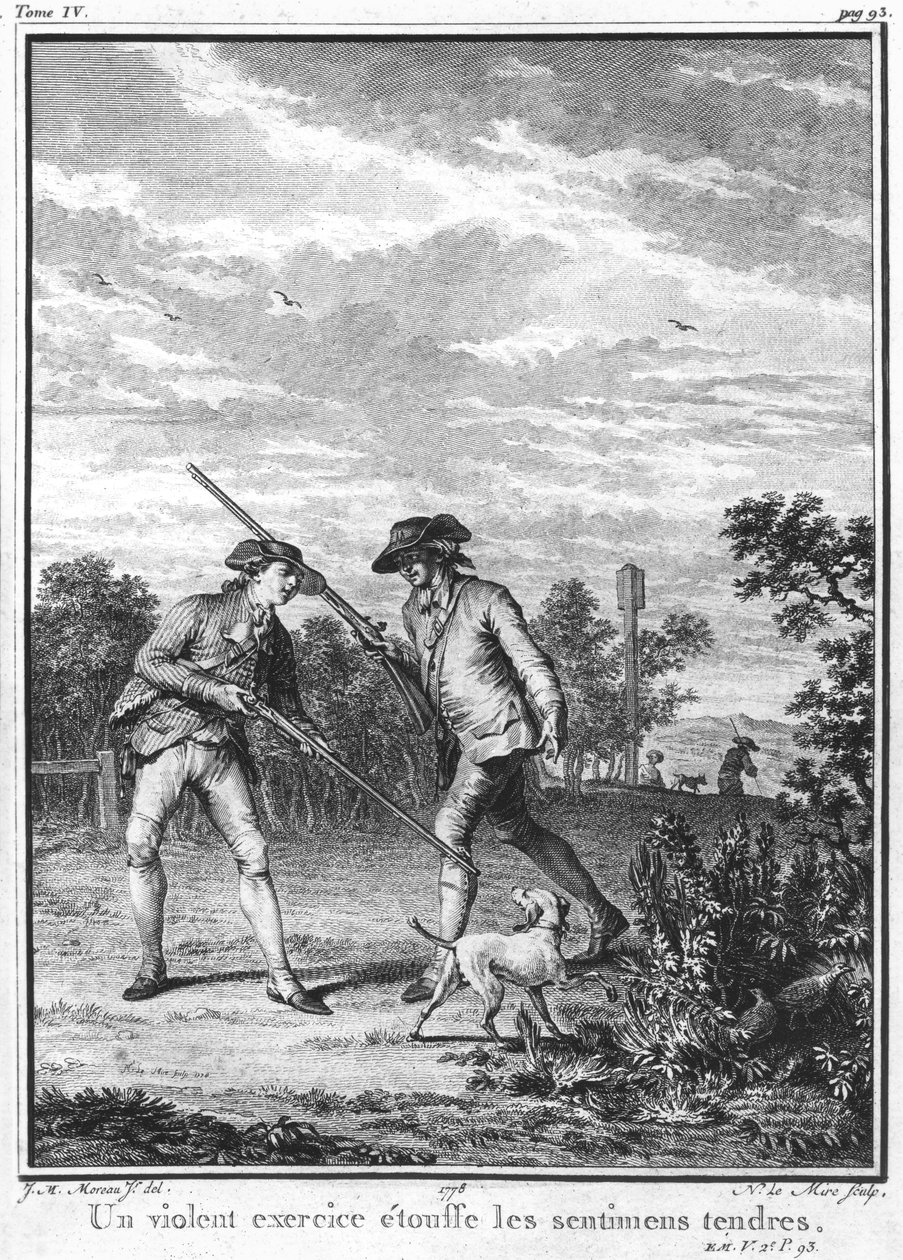 Kuvitus Jean-Jacques Rousseaun (1712-78) "L