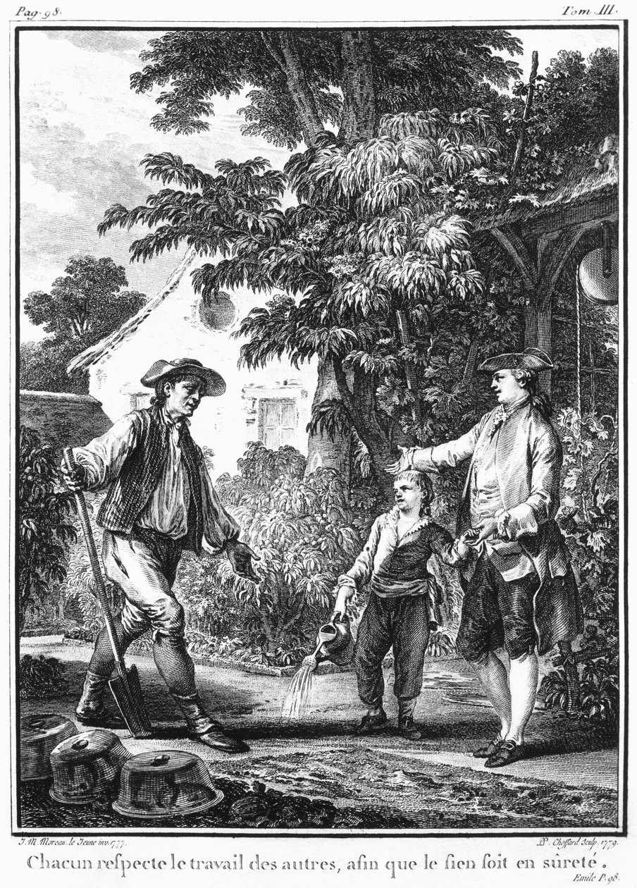 Kuva Jean-Jacques Rousseaun (1712-78) L