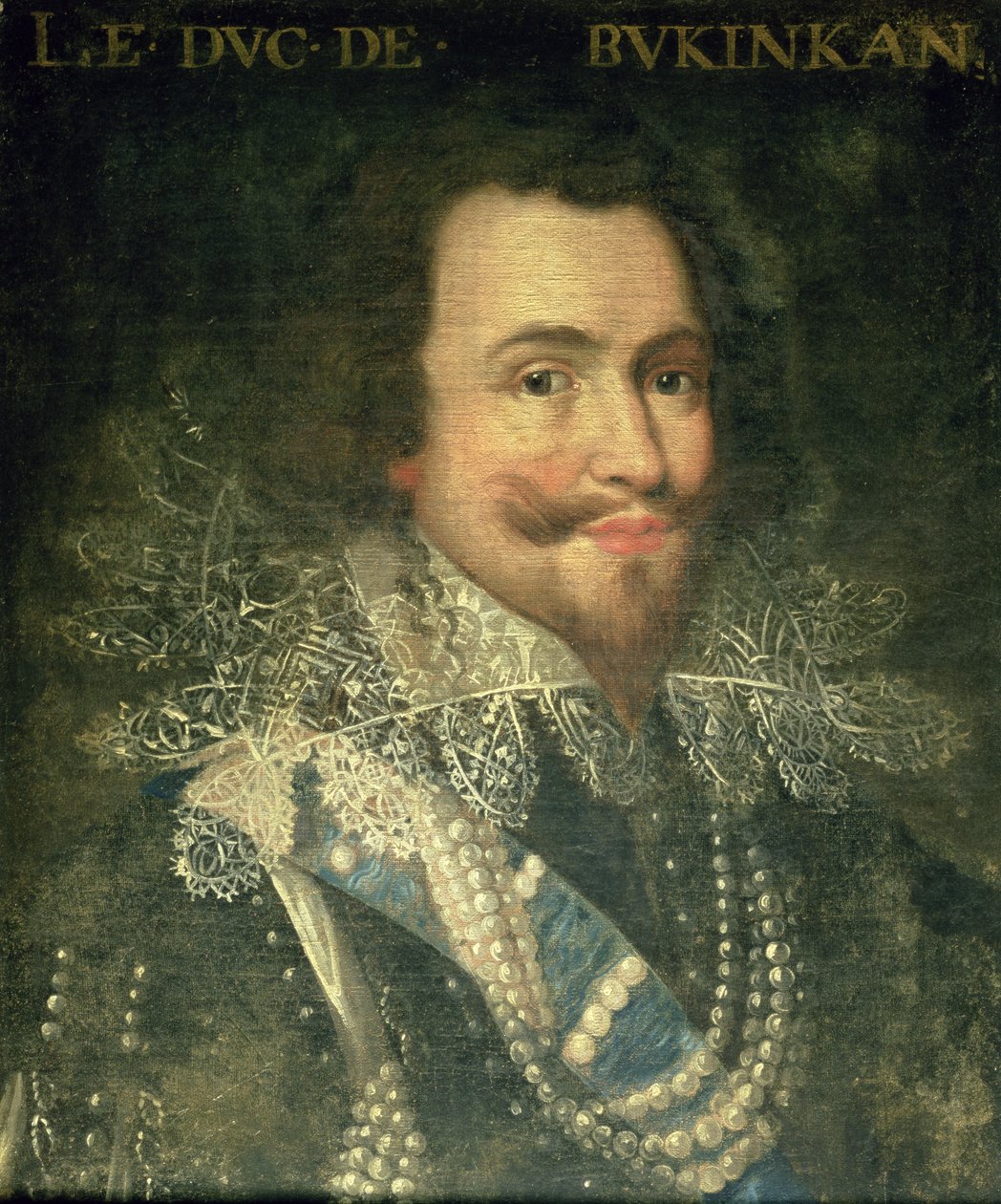 George Villiersin muotokuva, Buckinghamin ensimmäinen herttua (1592-1628) tekijältä Jean Laurent Mosnier