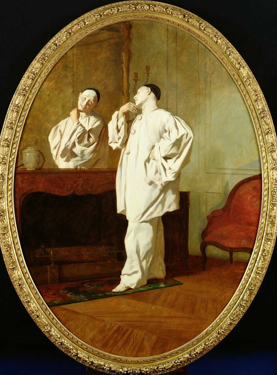 Charles Deburaun (1829-73) muotokuva tekijältä Jean Pezous