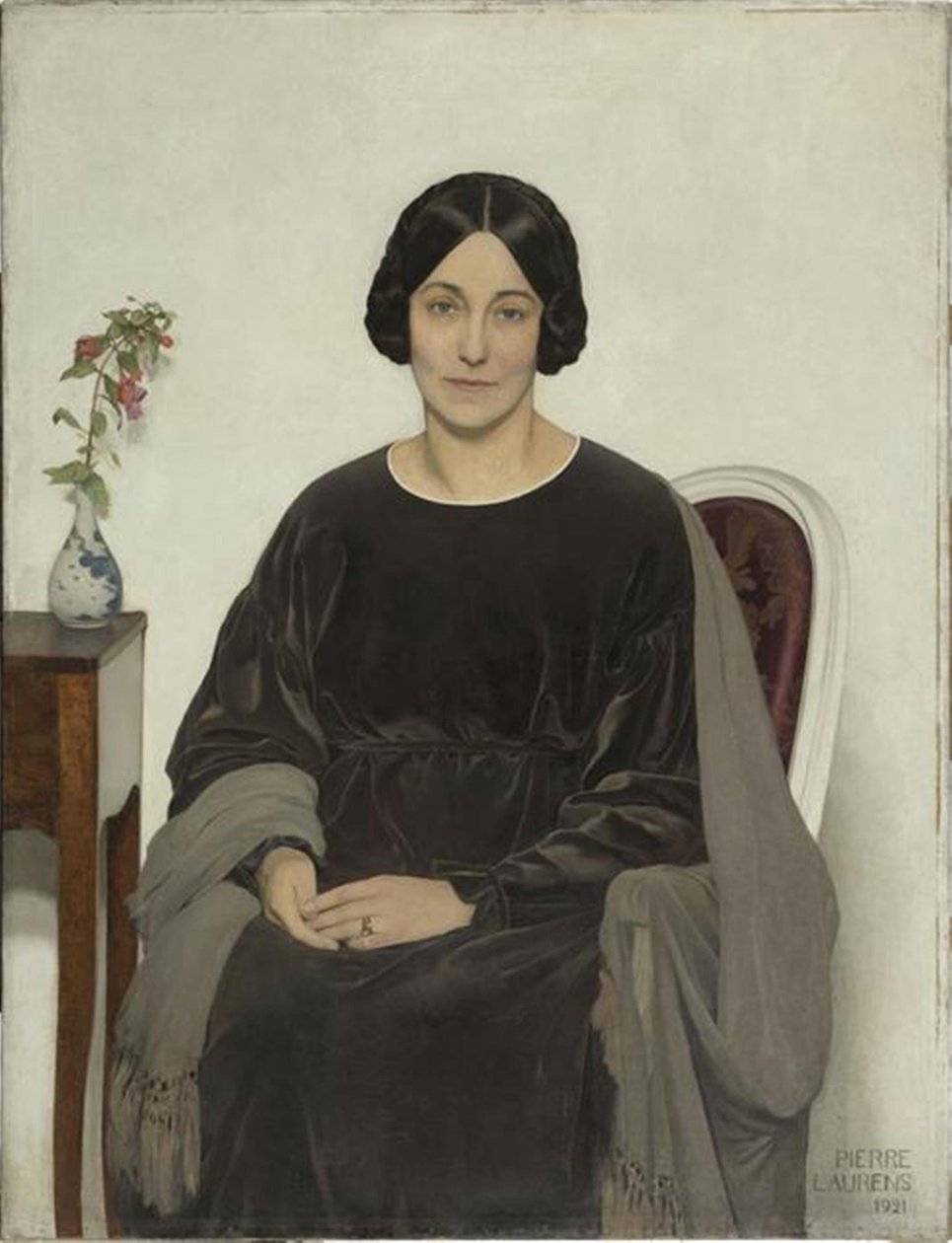 Madame Jean-Pierre Laurensin muotokuva. tekijältä Jean Pierre Laurens