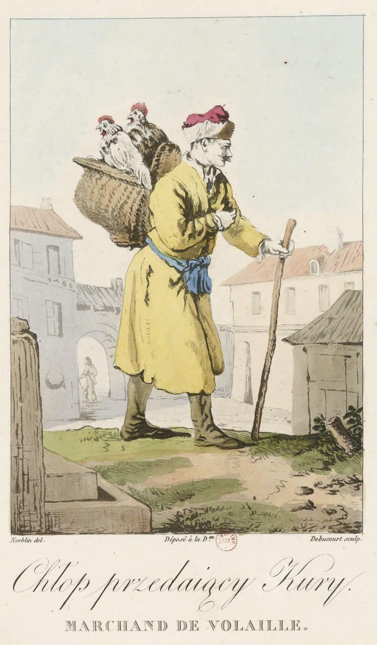 Norblin - Marchand de volaille tekijältä Jean Pierre Norblin de La Gourdaine