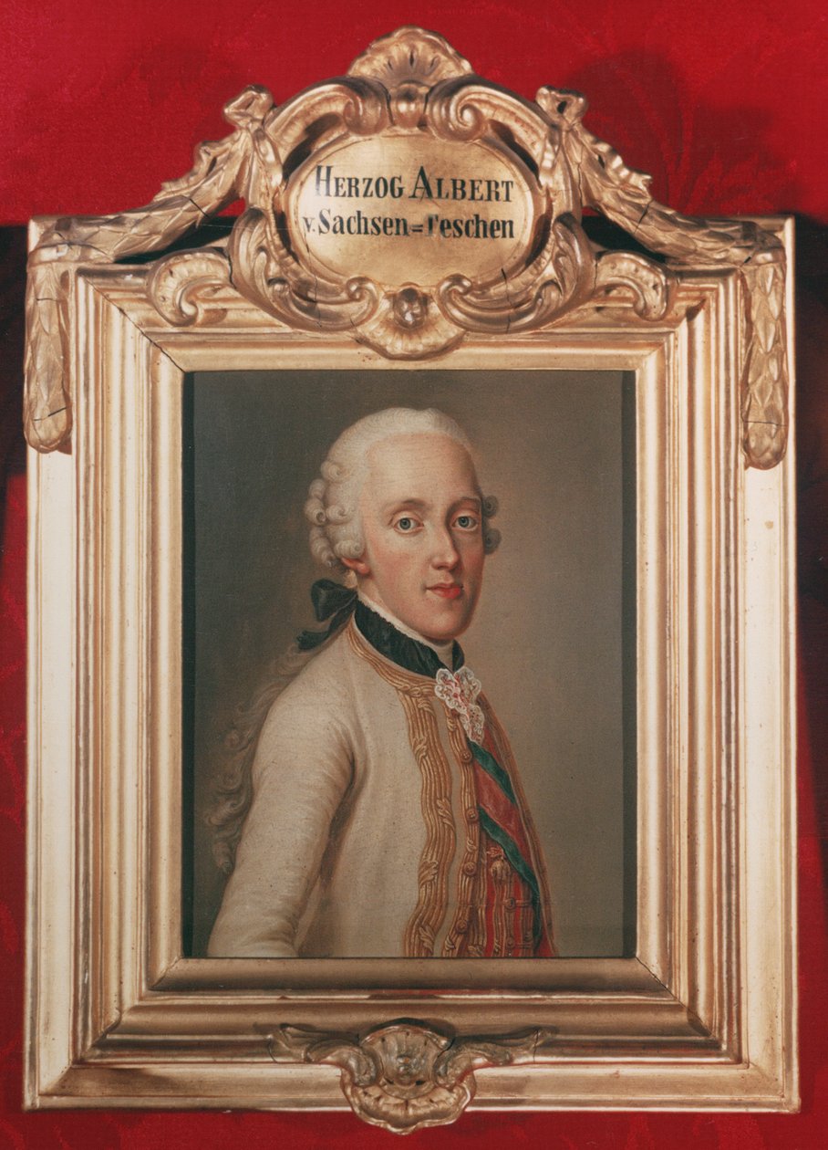 Saksi-Teschenin herttua Albert, 1762 tekijältä Jean Étienne Liotard