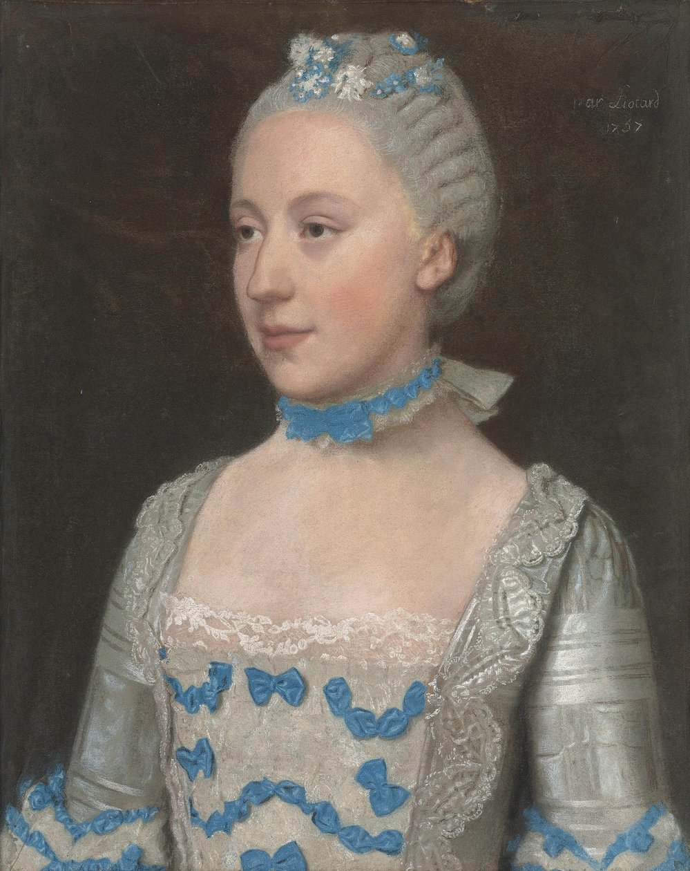 Madame Saint-Pol, muotokuva tekijältä Jean Étienne Liotard