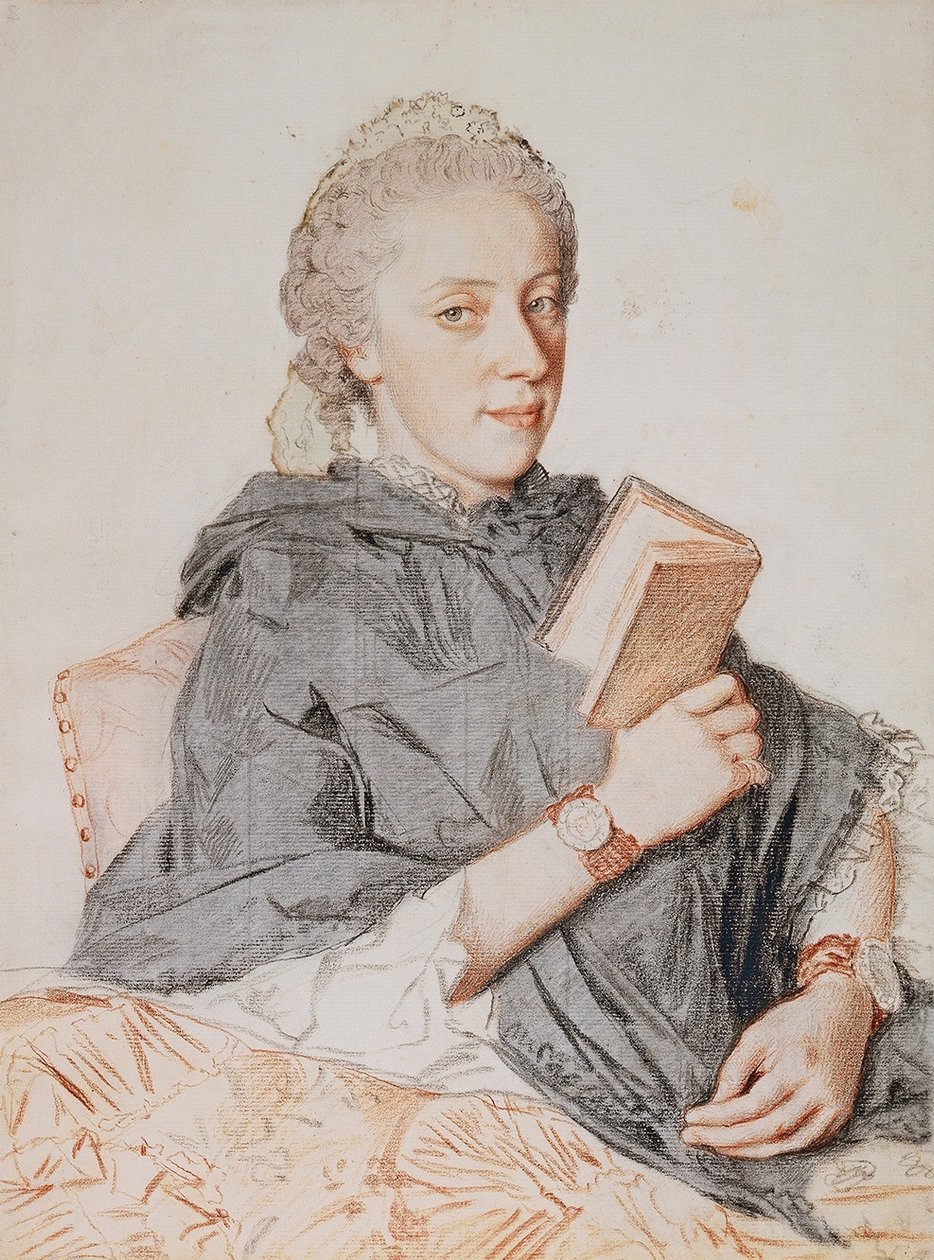 Arkkiherttuatar Maria Annan itävaltalainen muotokuva tekijältä Jean Étienne Liotard