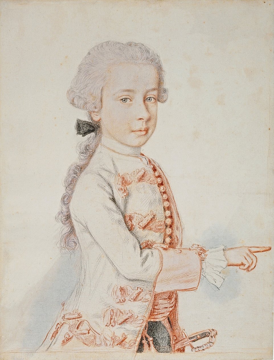Muotokuva arkkiherttua Ferdinand Karlista Itävallasta tekijältä Jean Étienne Liotard