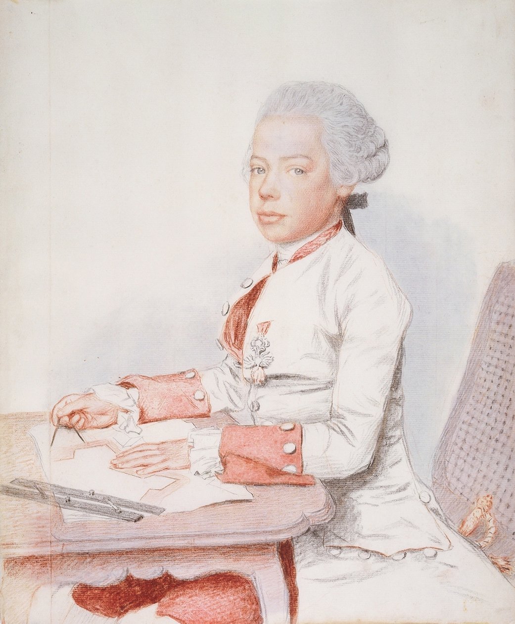 Muotokuva arkkiherttua Peter Leopoldista Itävallasta tekijältä Jean Étienne Liotard