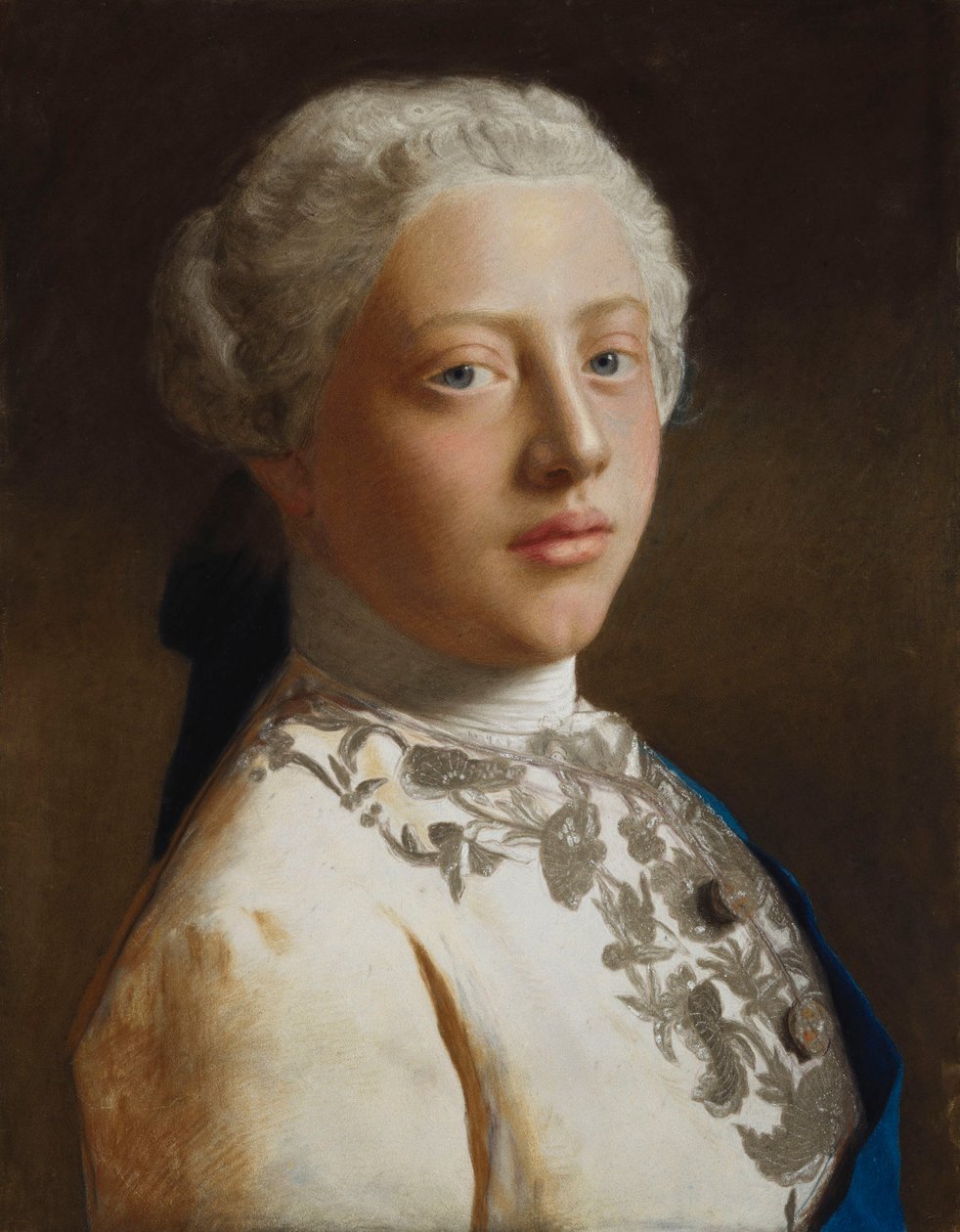 Muotokuva George, Walesin prinssi tekijältä Jean Étienne Liotard