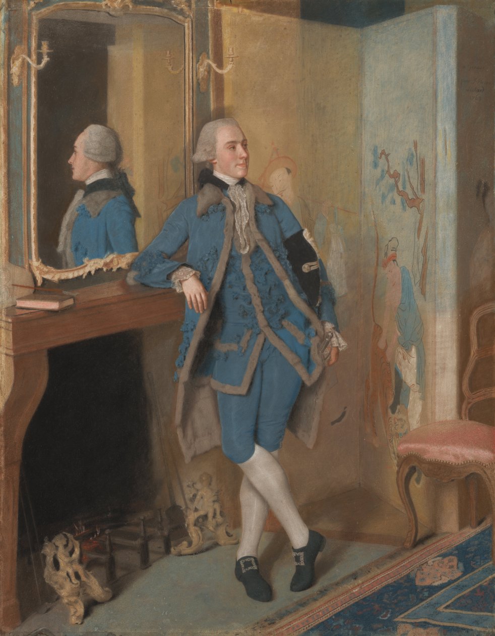 Muotokuva Johnista, Lord Mountstuartista, myöhemmin 4. jaarista ja 1. markeista Bute tekijältä Jean Étienne Liotard