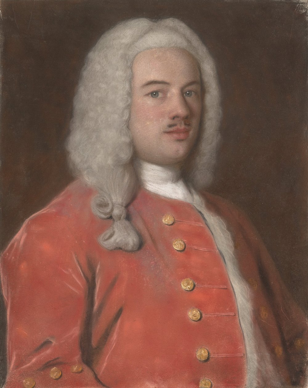 Portret van Cornelis Calkoen tekijältä Jean Étienne Liotard