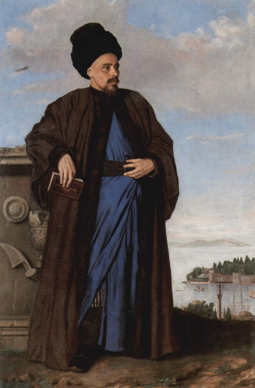 Porträt des Richard Pococke tekijältä Jean Étienne Liotard