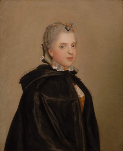 Prinsessa Sophie Filippiiniläinen Élisabeth Justine de France tekijältä Jean Étienne Liotard