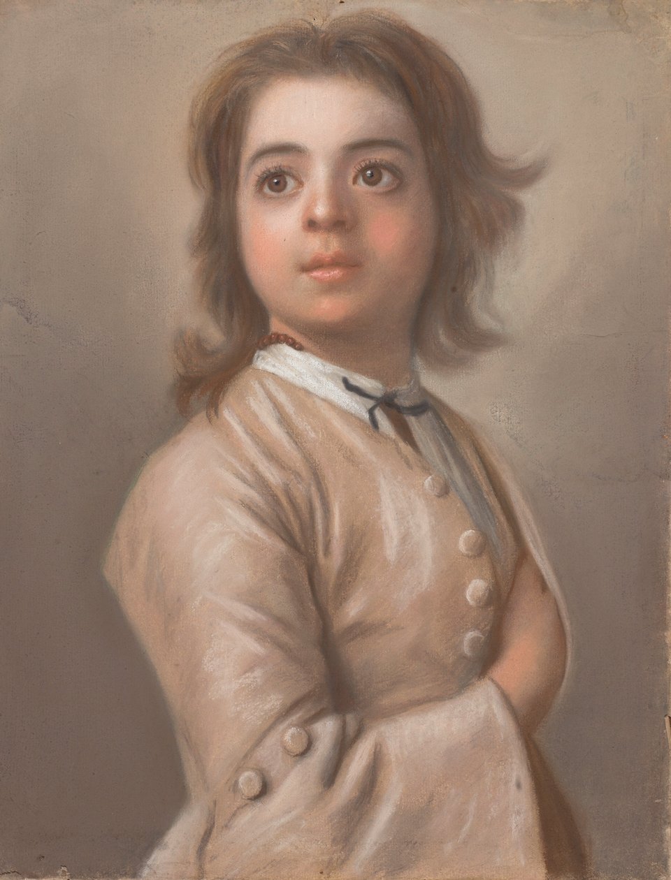Studie van een jongen ter halve lijve tekijältä Jean Étienne Liotard