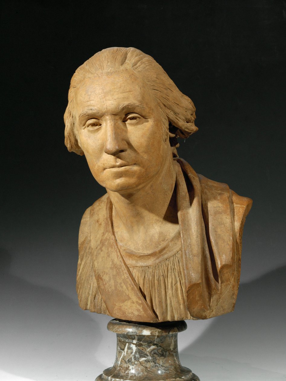 George Washington, Yhdysvaltain ensimmäinen presidentti ... tekijältä Jean-Antoine Houdon