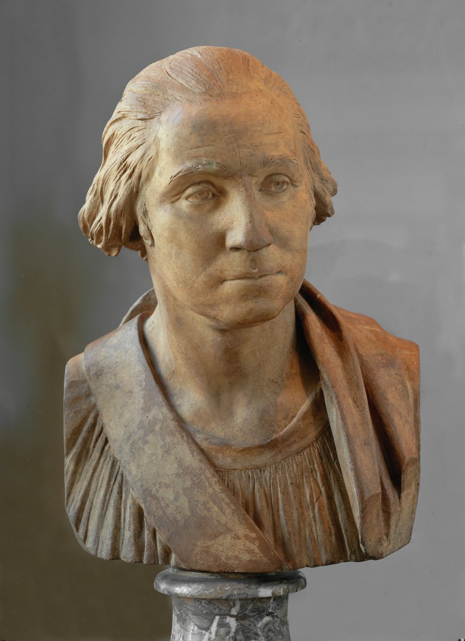 George Washington, Yhdysvaltain ensimmäinen presidentti ... tekijältä Jean Antoine Houdon