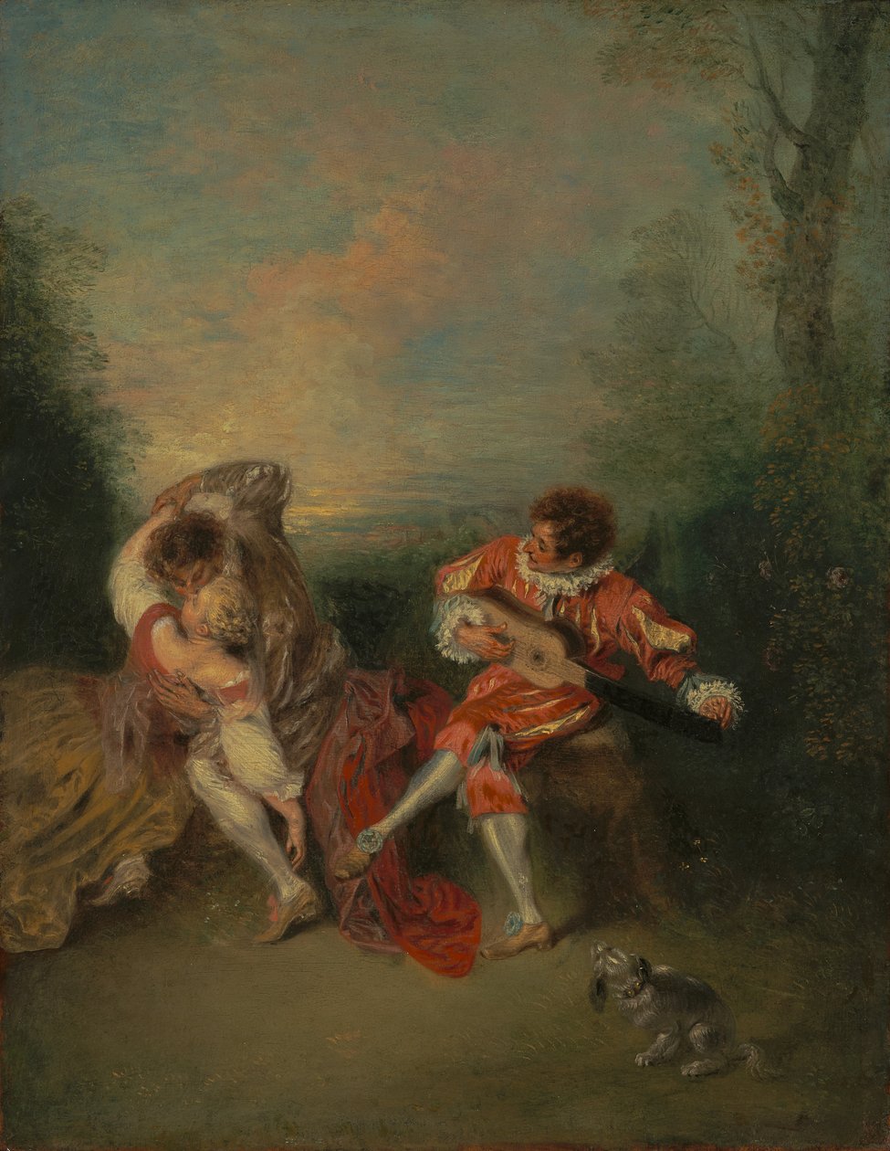 Yllätys tekijältä Jean-Antoine Watteau