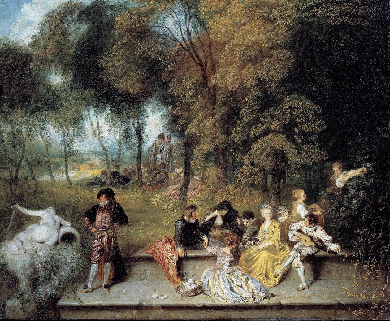 Rakkauden ilot tekijältä Jean-Antoine Watteau