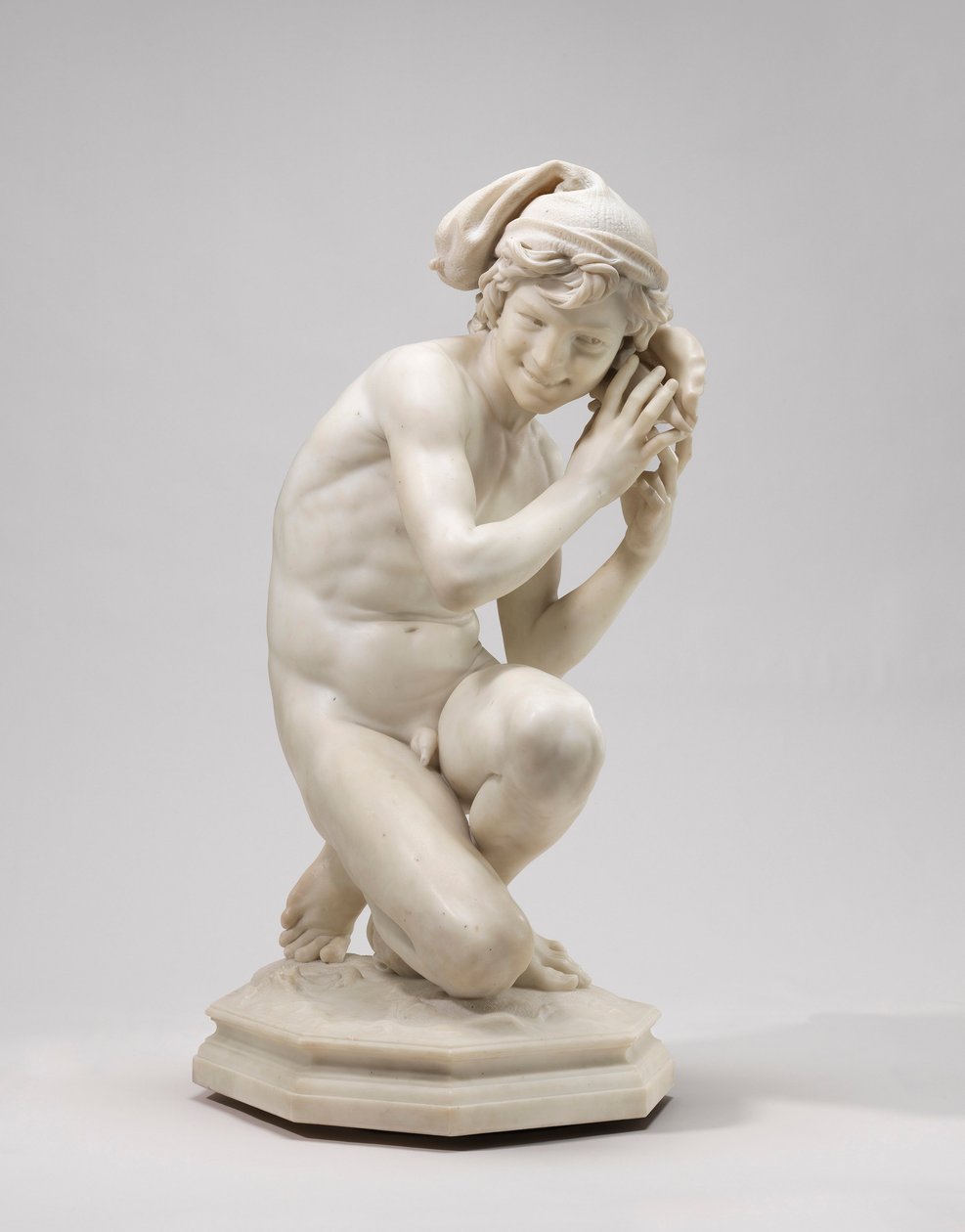 Napolitan Fisherboy, 1857 (marmori) tekijältä Jean Baptiste Carpeaux