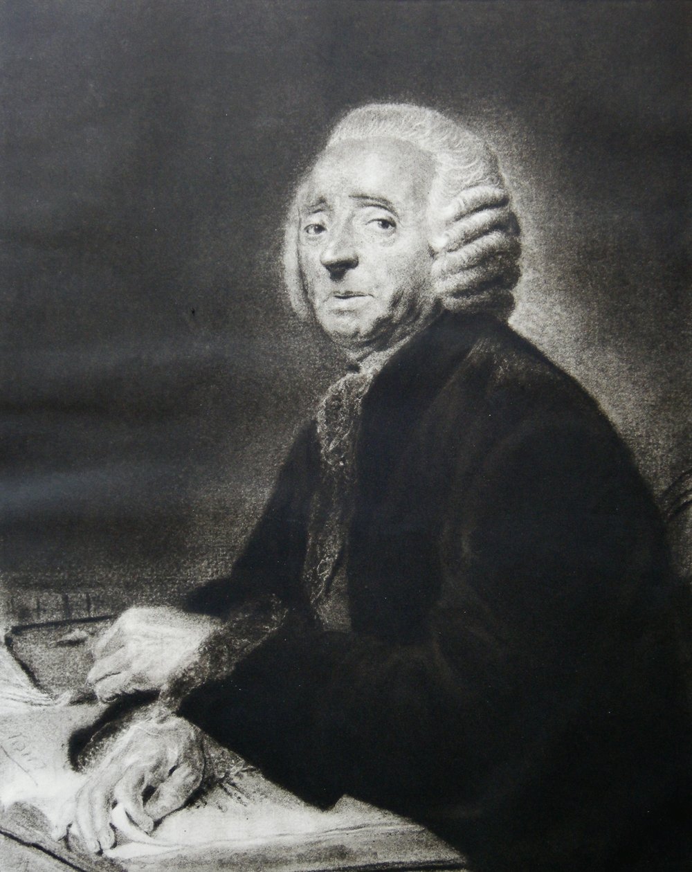 Denis Diderot (pastelli) tekijältä Jean Baptiste Perronneau