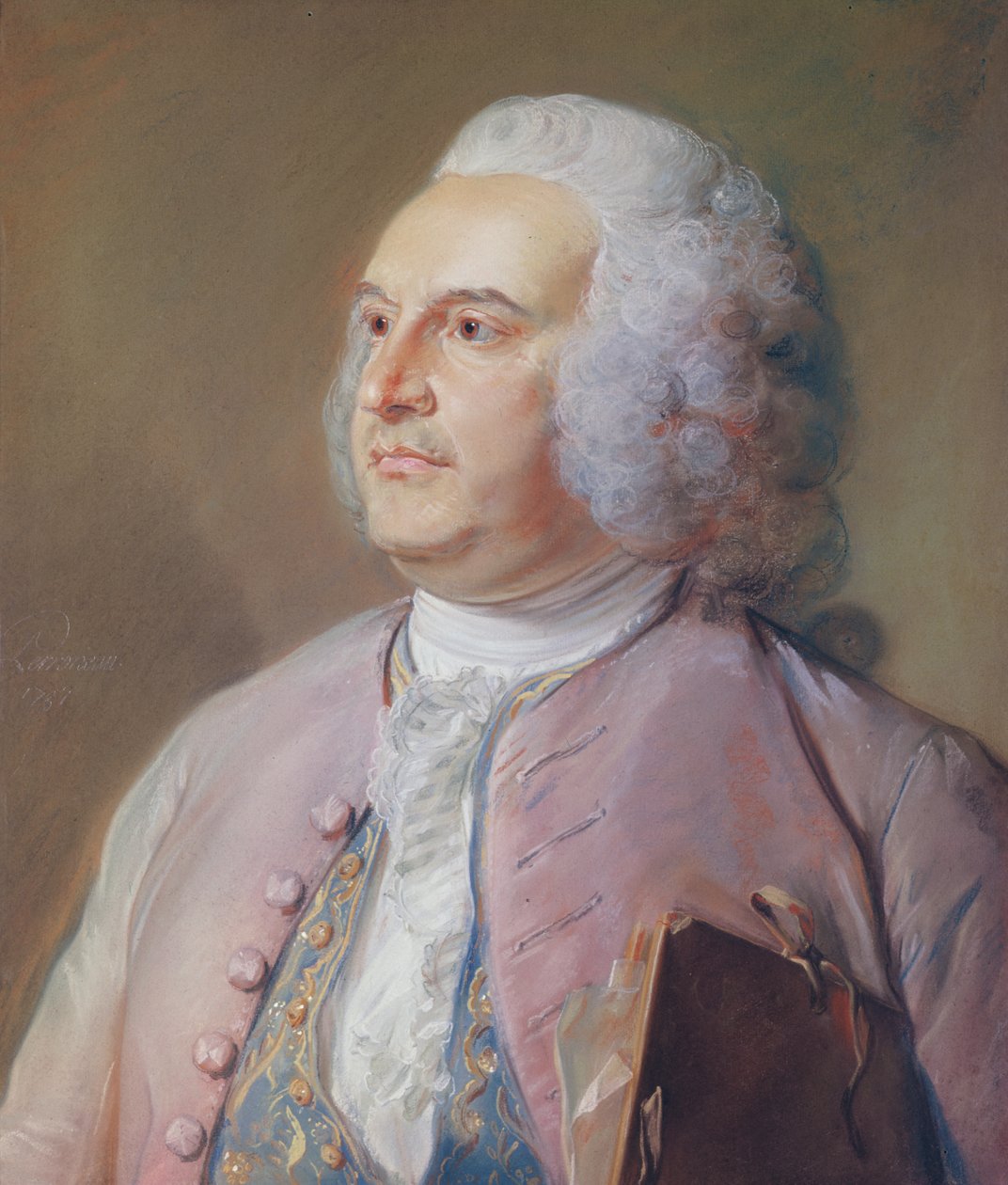 Jean-Michel Chevotet (pastelli) tekijältä Jean Baptiste Perronneau