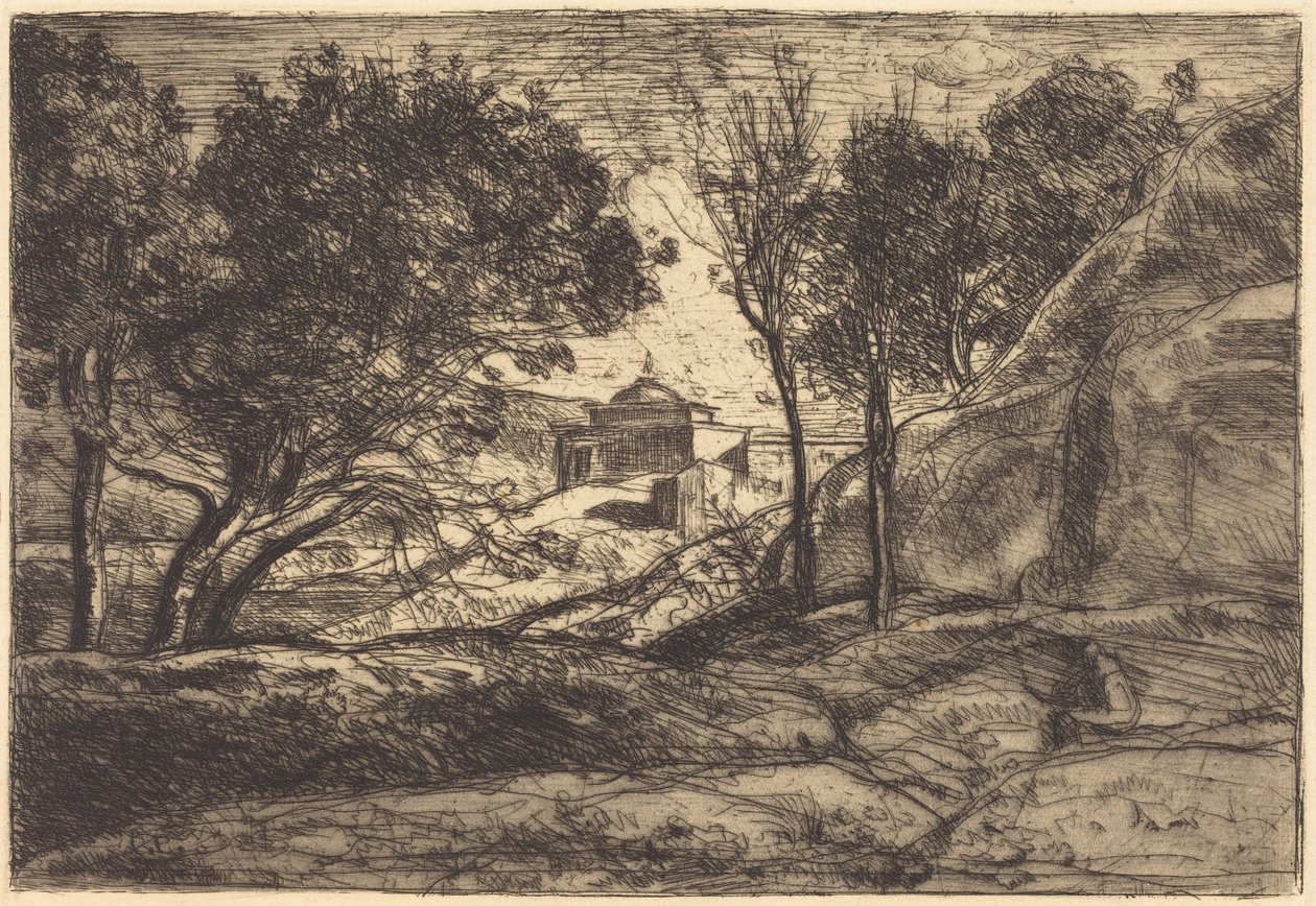 Muisto Toscanasta tekijältä Jean-Baptiste-Camille Corot