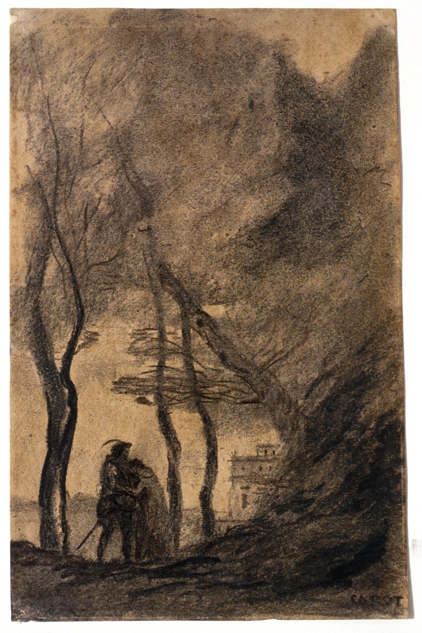 Jäähyväiset tekijältä Jean-Baptiste-Camille Corot