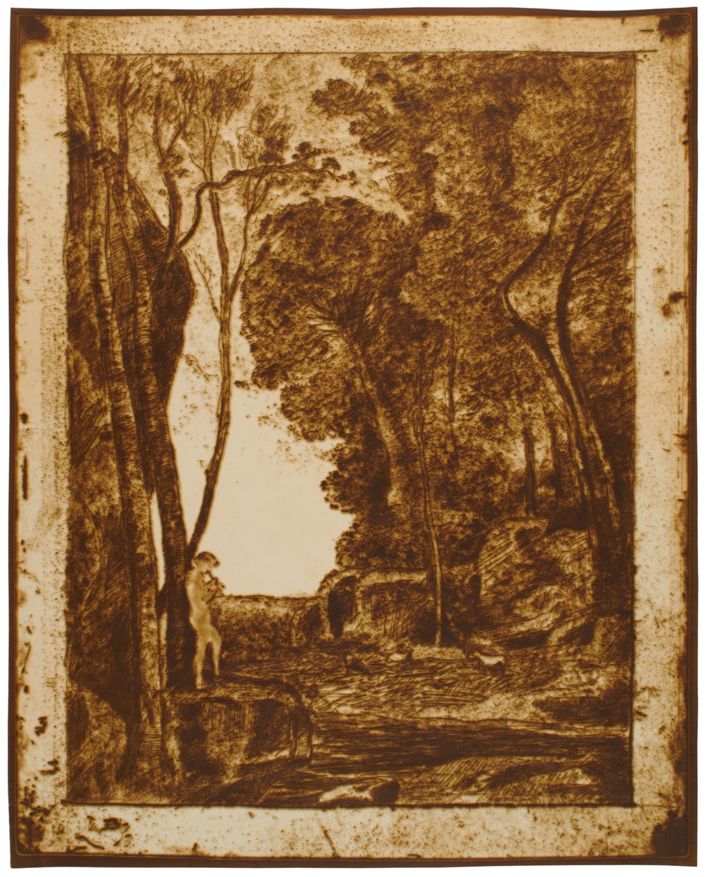 Der kleine Schäfer, 1. Platte tekijältä Jean-Baptiste-Camille Corot