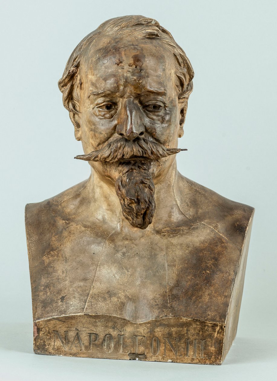 Napoleon III:n rintakuva tekijältä Jean-Baptiste Carpeaux